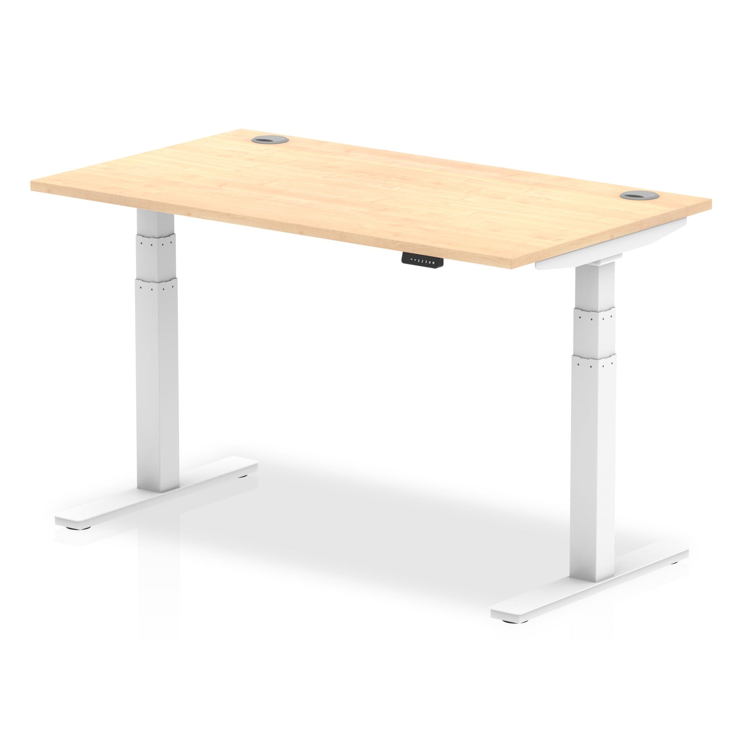 Air Height Adjustable Desk With Cable Ports