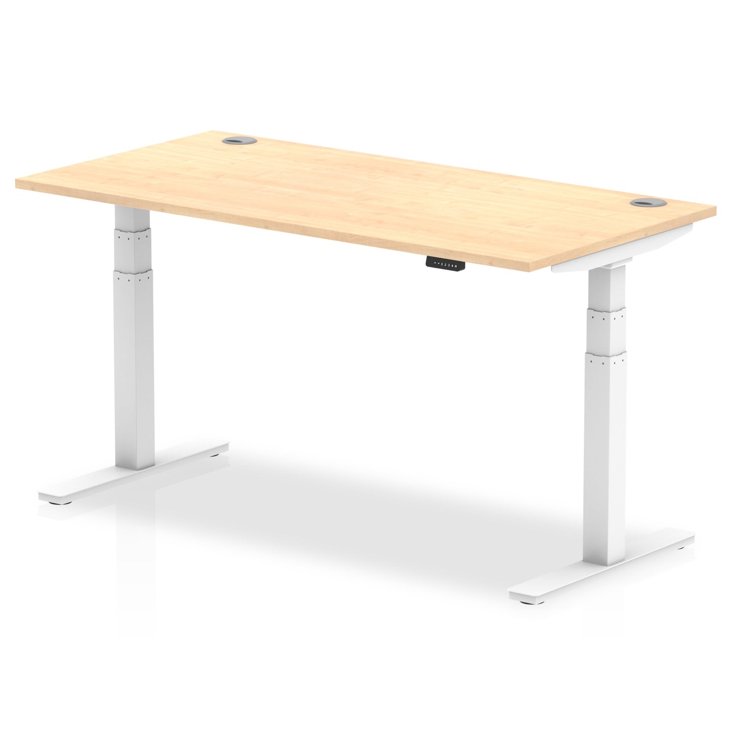 Air Height Adjustable Desk With Cable Ports