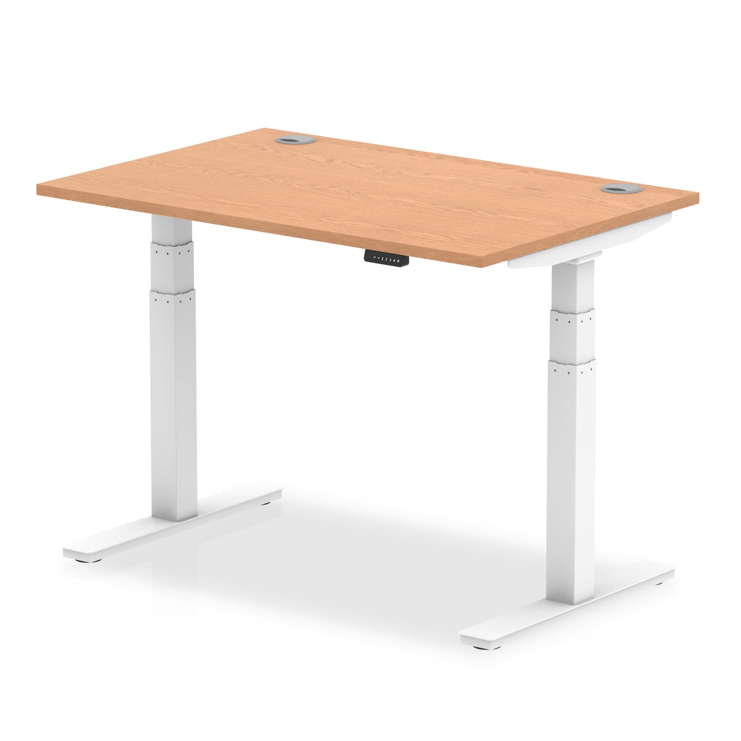 Air Height Adjustable Desk With Cable Ports