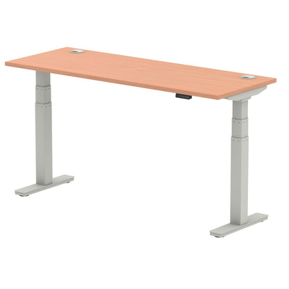 Dynamic Office Solutions Air Slimline Height Adjustable Standing Desk With Cable Ports