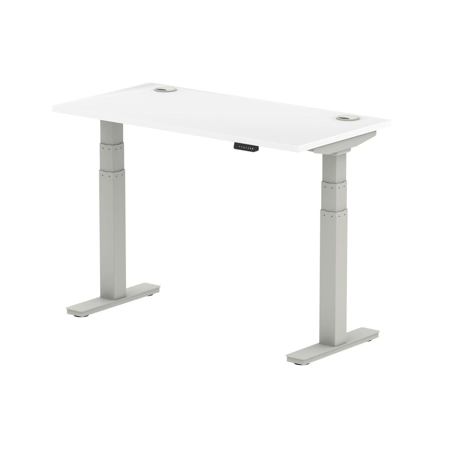 Dynamic Office Solutions Air Slimline Height Adjustable Standing Desk With Cable Ports