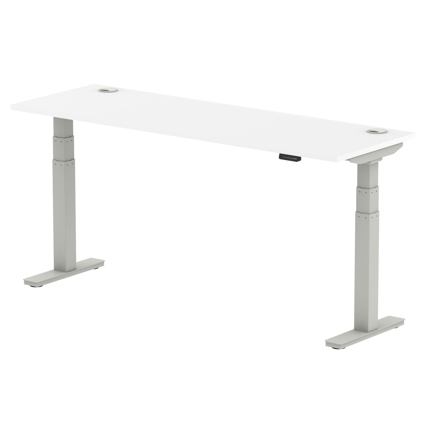 Dynamic Office Solutions Air Slimline Height Adjustable Standing Desk With Cable Ports