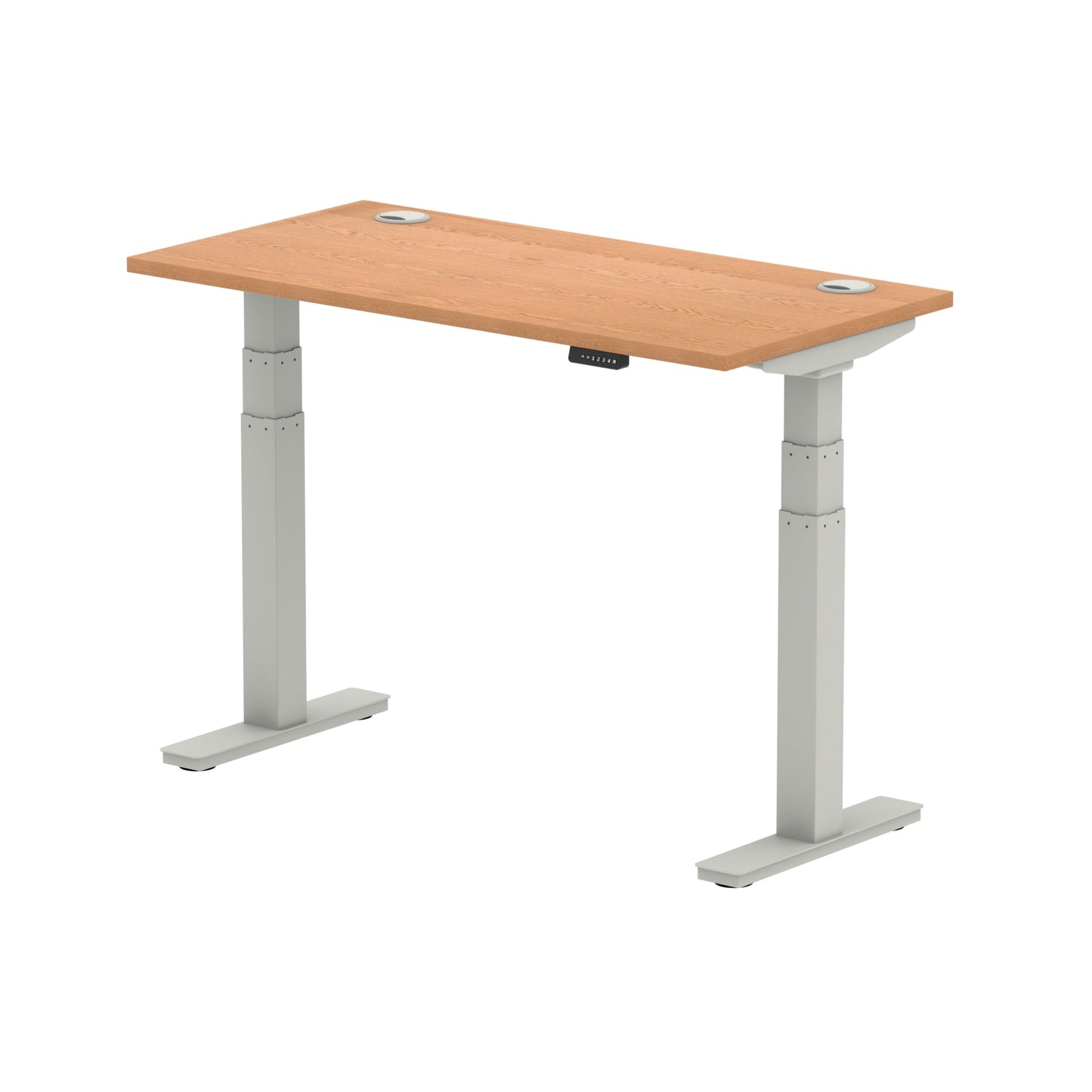 Dynamic Office Solutions Air Slimline Height Adjustable Standing Desk With Cable Ports