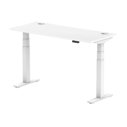 Dynamic Office Solutions Air Slimline Height Adjustable Standing Desk With Cable Ports