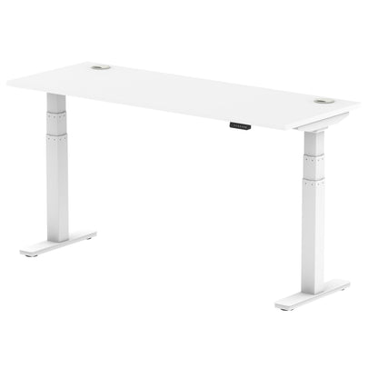 Dynamic Office Solutions Air Slimline Height Adjustable Standing Desk With Cable Ports