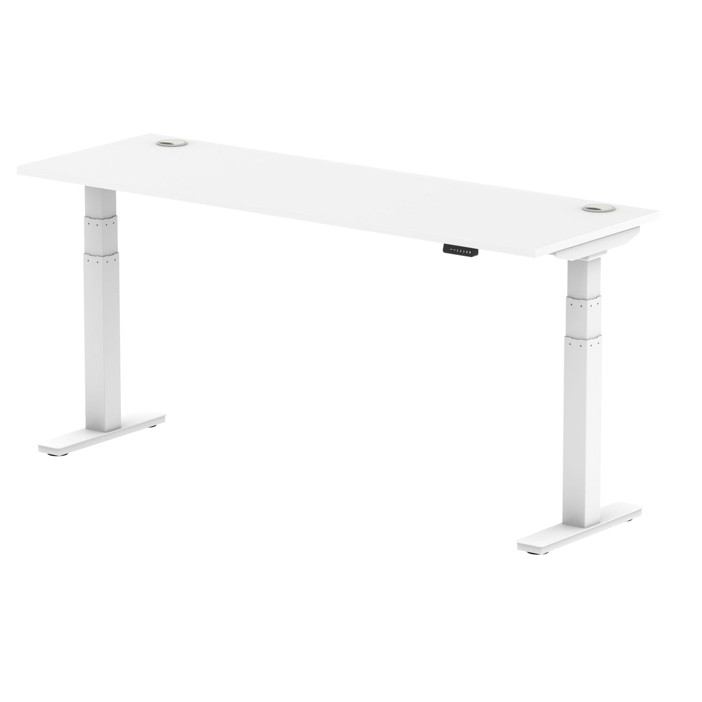 Dynamic Office Solutions Air Slimline Height Adjustable Standing Desk With Cable Ports