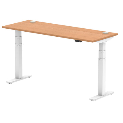 Dynamic Office Solutions Air Slimline Height Adjustable Standing Desk With Cable Ports