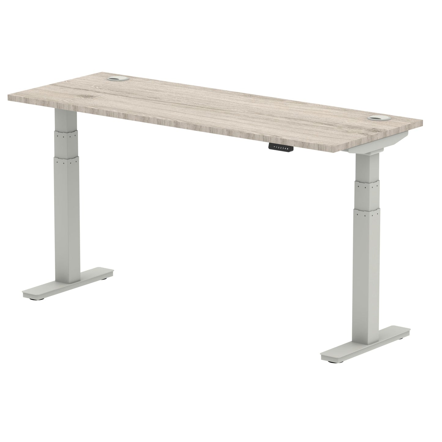 Dynamic Office Solutions Air Slimline Height Adjustable Standing Desk With Cable Ports