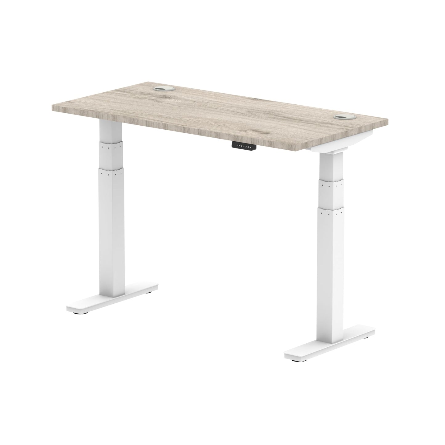 Dynamic Office Solutions Air Slimline Height Adjustable Standing Desk With Cable Ports