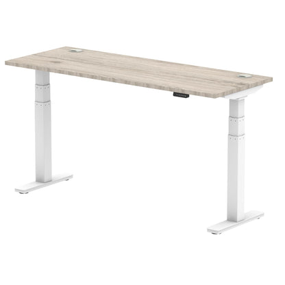 Dynamic Office Solutions Air Slimline Height Adjustable Standing Desk With Cable Ports