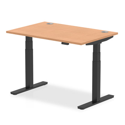 Dynamic Office Solutions Air Slimline Height Adjustable Standing Desk With Cable Ports