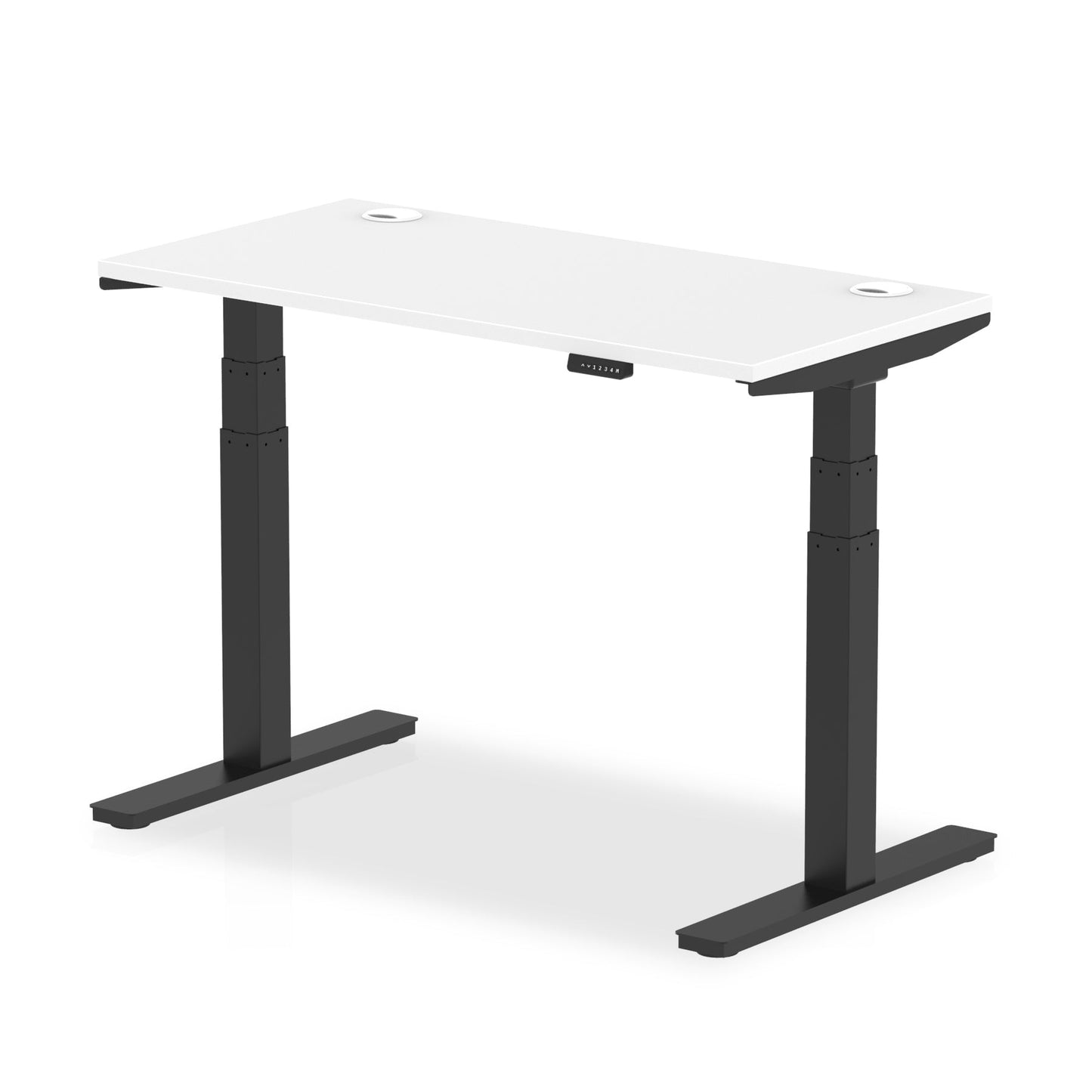 Dynamic Office Solutions Air Slimline Height Adjustable Standing Desk With Cable Ports