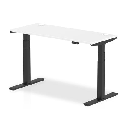 Dynamic Office Solutions Air Slimline Height Adjustable Standing Desk With Cable Ports