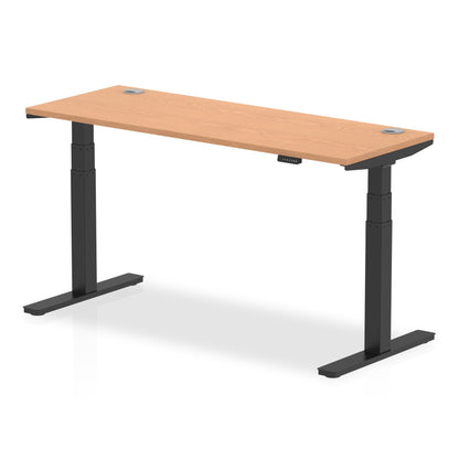 Dynamic Office Solutions Air Slimline Height Adjustable Standing Desk With Cable Ports