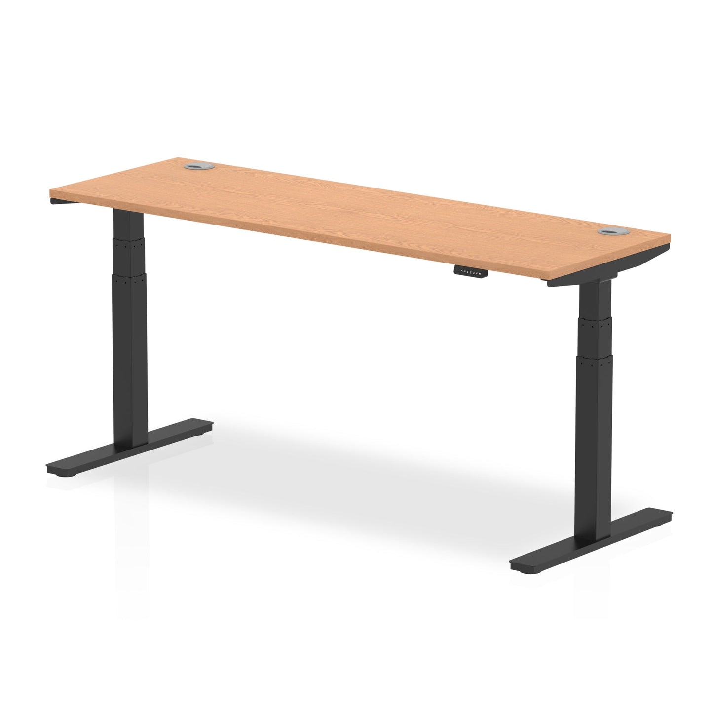 Dynamic Office Solutions Air Slimline Height Adjustable Standing Desk With Cable Ports