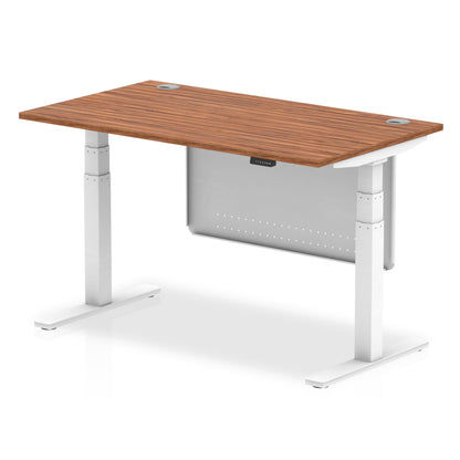 Dynamic Office Solutions AIR Height Adjustable Standing Desk with Cable Ports & Steel Modesty Panel