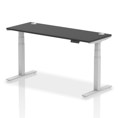 Dynamic Office Solutions Air Slimline Height Adjustable Standing Desk With Cable Ports