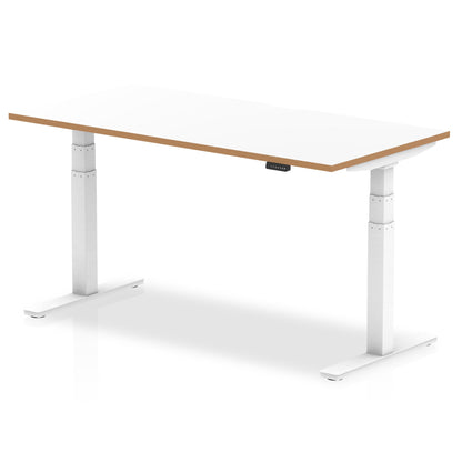 Dynamic Office Solutions Oslo Air  Height Adjustable Standing Desk White Top